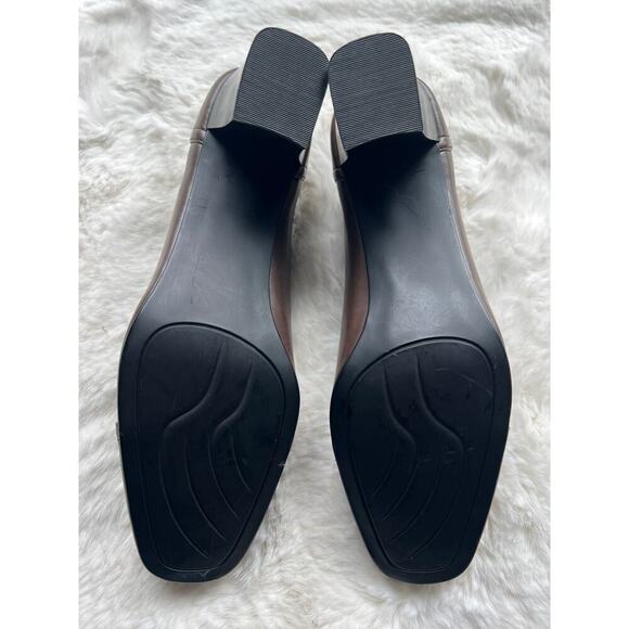 Laura Scott brown booties size 9 - Picture 6 of 6